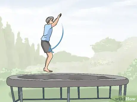 Image titled Land a Front Flip on the Trampoline Step 5