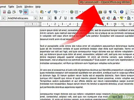 Image titled Use OpenOffice.org Writer Step 18Bullet1