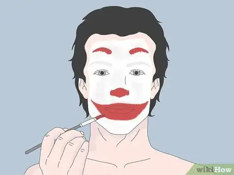 Image titled Do Joker Makeup Like Joaquin Phoenix Step 10