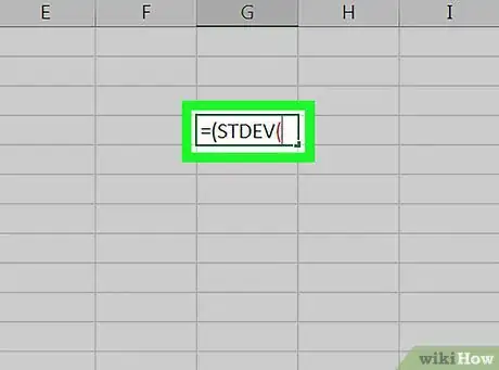 Image titled Calculate RSD in Excel Step 2