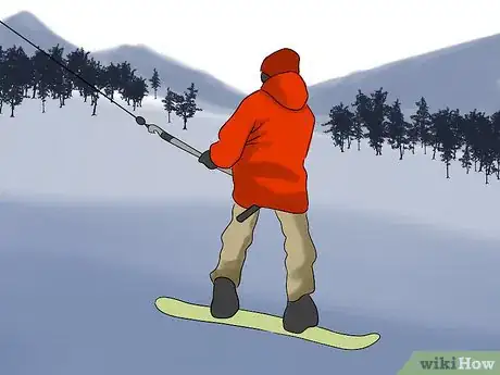 Image titled Use a T Bar (Snowboarding) Step 6