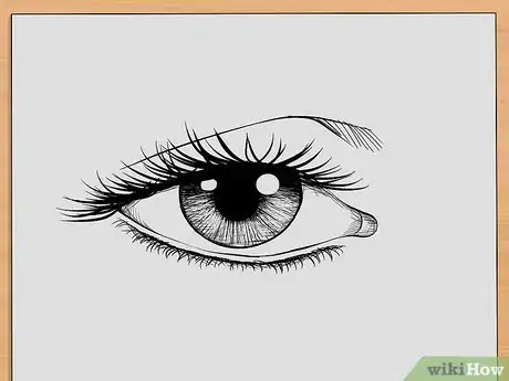 Image titled Draw Realistic Human Eyes Step 7