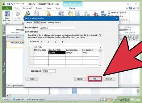 Image titled Add a Resource in MS Project Step 8