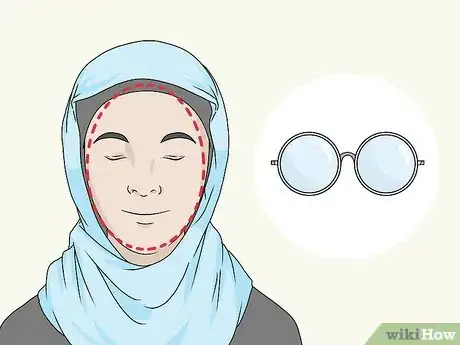 Image titled Wear a Hijab with Glasses Step 7