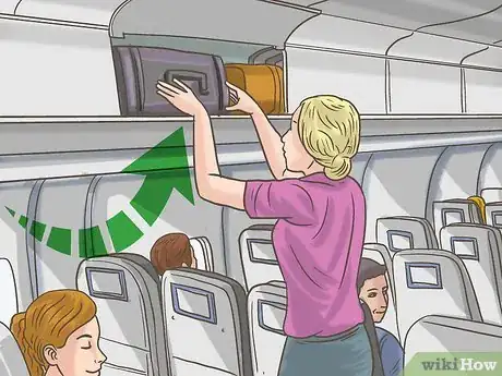 Image titled Practice Airplane Etiquette Step 2