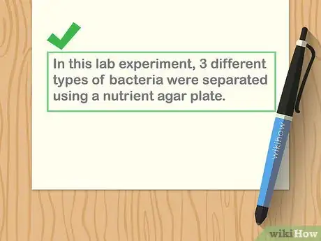 Image titled Write a Microbiology Lab Report Step 5