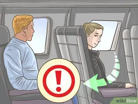 Image titled Practice Airplane Etiquette Step 5