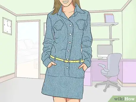 Image titled Wear a Denim Dress Step 12