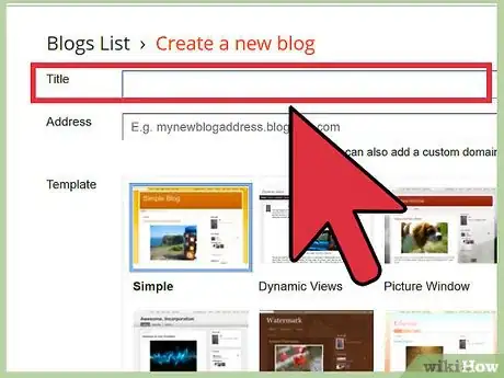 Image titled Set Up a Google Blog Step 4