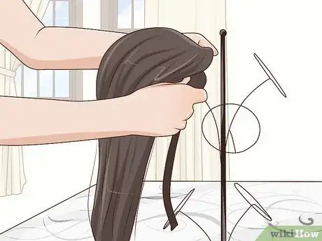 Image titled Keep a Synthetic Ponytail from Tangling Step 11