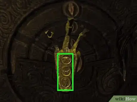Image titled Solve the Golden Claw Round Door in Skyrim Step 4