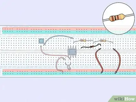 Image titled Build a Blinking Light Circuit Using Basic Components Step 10