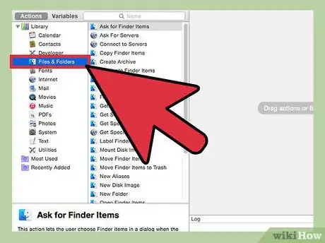 Image titled Batch Rename Files in Mac OS X Using Automator Step 3