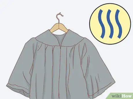 Image titled Get Wrinkles Out of a Graduation Gown Step 16