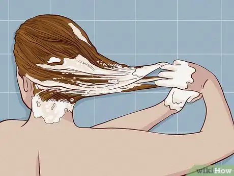 Image titled Glue Hair Extensions Step 5