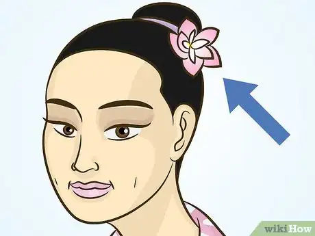 Image titled Style Hair for a Yukata Step 5