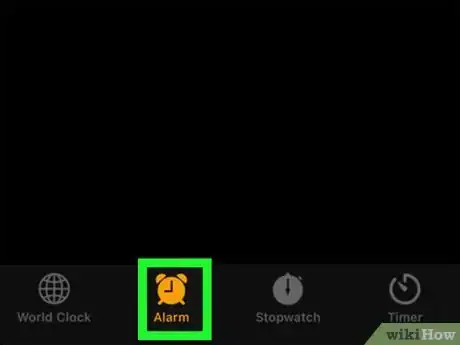 Image titled Set an Alarm on an iPhone Clock Step 2