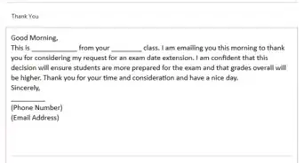 Send Your Professor an Email Requesting a Changed Exam Date