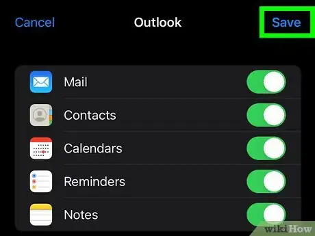 Image titled Set Up Outlook Email on an iPhone Step 7