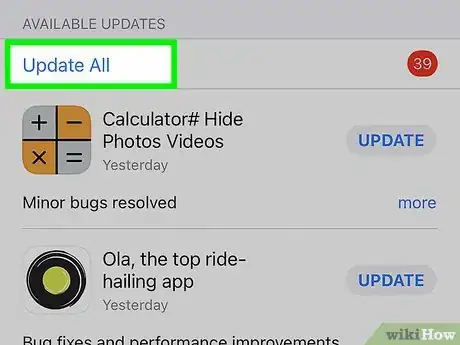 Image titled Update an App from the App Store on an iPhone Step 9