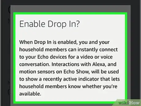 Image titled Set Up Drop in with Alexa Step 8