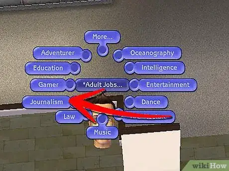 Image titled Reach the Top of Your Job Career in Sims 2 Step 1Bullet19