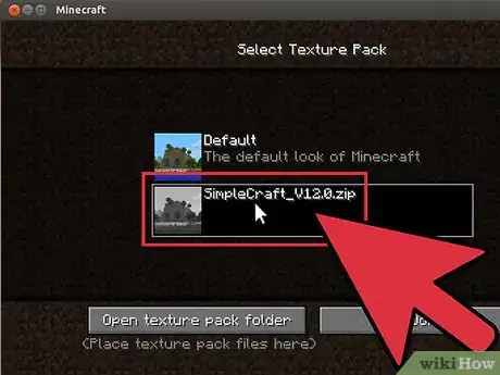 Image titled Download a Texture Pack in Minecraft Step 14