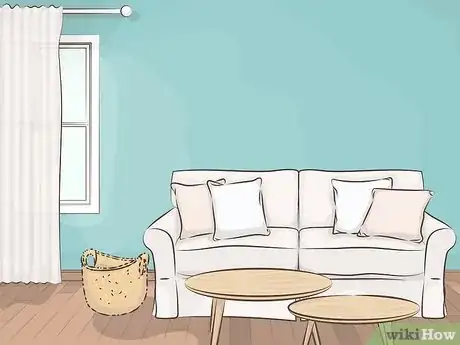 Image titled Decorate a Living Room with Green Walls Step 13