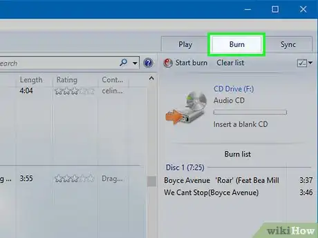 Image titled Burn Songs on to a CD Step 21