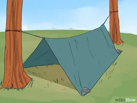 Image titled Build a Fast Shelter in the Wilderness Step 5