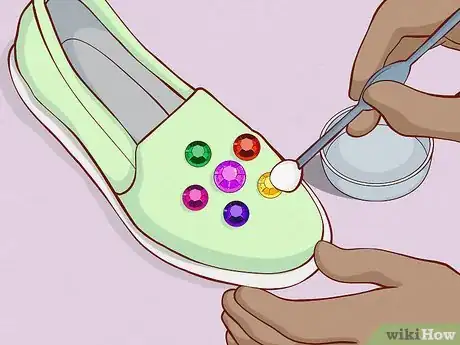 Image titled Bedazzle Shoes Step 10