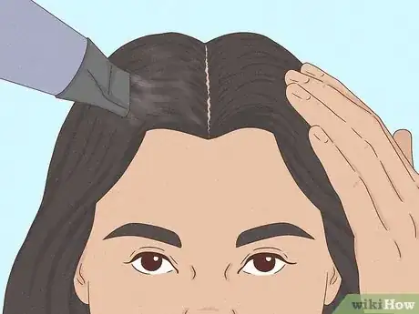 Image titled Style Middle Part Hair Step 4