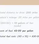 Calculate Cost of Travel