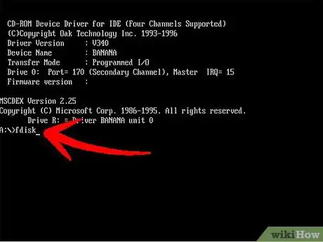 Image titled Use the Fdisk Tool and the Format Tool to Partition a Hard Drive Step 2