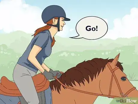 Image titled Make a Horse Move Forward Step 10