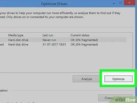 Image titled Defragment a Disk on a Windows Computer Step 14