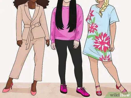 Image titled Wear Pink Shoes Step 1