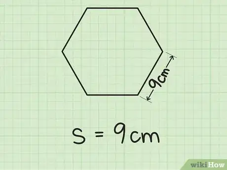 Image titled Calculate the Area of a Hexagon Step 2