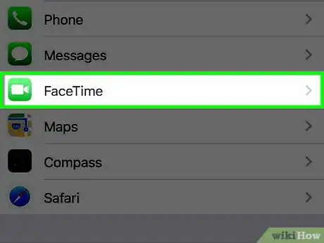 Image titled Enable FaceTime on an iPhone Step 2