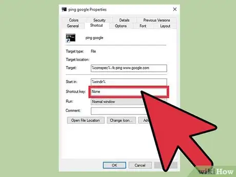 Image titled Run Command Prompt Commands from a Windows Shortcut Step 13