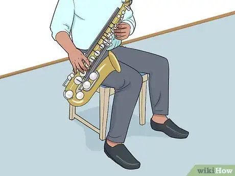 Image titled Play the Alto Saxophone Step 7