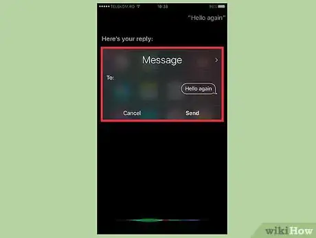 Image titled Text by Talking with Siri Step 11