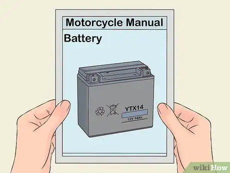 Image titled Charge a Motorcycle Battery Step 1