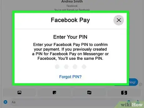 Image titled Send and Request Money with Facebook Messenger Step 20