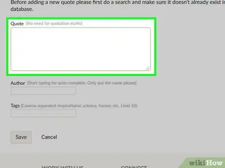 Image titled Share a Quote with Goodreads Step 4