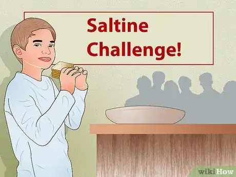 Image titled Eat Six Saltine Crackers in One Minute Step 9