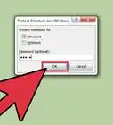 Password Protect an Excel Spreadsheet