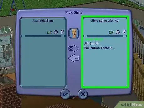 Image titled Travel to a Community Lot in Sims 2 Step 2