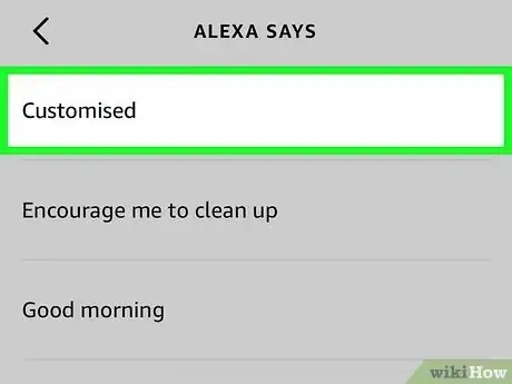Image titled Customize Alexa Responses to Routines Step 6