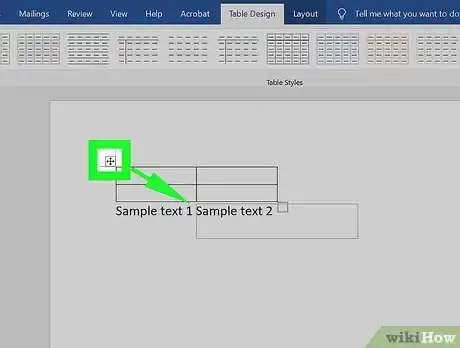 Image titled Wrap Text in a Table on Microsoft Word Step 1